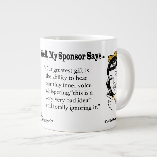 Tasse Géante Notre plus grand cadeau... (Devant droit)