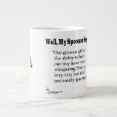 Tasse Géante Notre plus grand cadeau... (Devant)