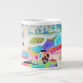 Tasse Géante Nuages Abstraits (Devant)