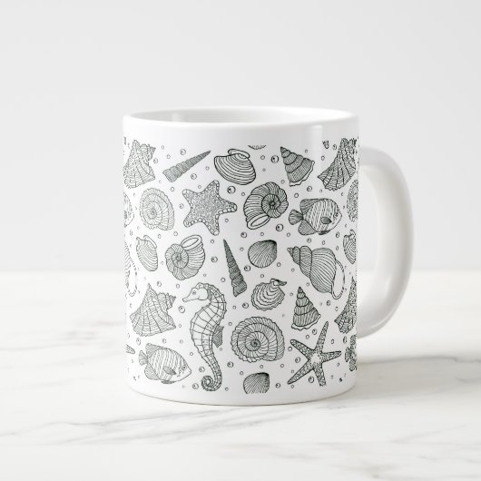 Tasse Géante Océan Inhabitants Motif 3 (Devant droit)