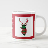 Tasse Géante Oh cerf, c'est cette période de l'année ! cerf de  (Droite)