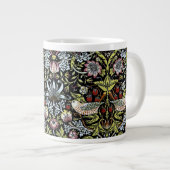 Tasse Géante Oiseaux et fleurs 2 de William Morris (Devant droit)