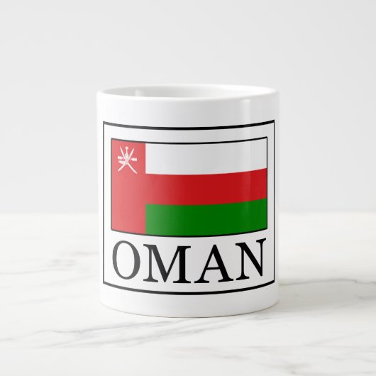 Tasse Géante Oman (Devant)