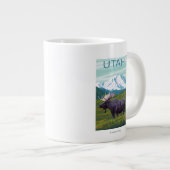 Tasse Géante Orignaux avec MountainUtah (Devant droit)