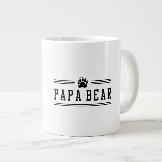 Tasse Géante Ours de papa (Devant droit)