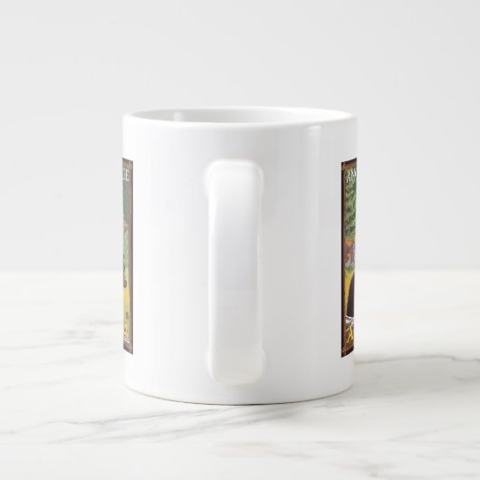 Tasse Géante Ours noir en forêt - Anchorage, Alaska (Dos)