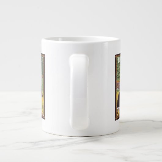 Tasse Géante Ours noir en forêt - Juneau, Alaska (Dos)