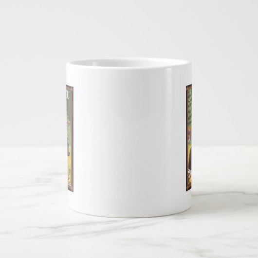 Tasse Géante Ours noir en forêt - Juneau, Alaska (Devant)