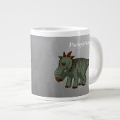 Tasse Géante Pachyrhinosaure Dinosaure (Devant droit)