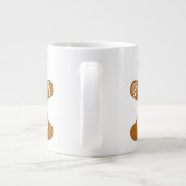 Tasse Géante Pain d'épices Homme à la chaux Rubans de sensibili (Dos)