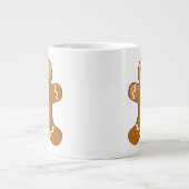 Tasse Géante Pain d'épices Homme à la chaux Rubans de sensibili (Devant)