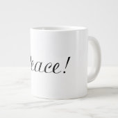 TASSE GÉANTE PAIX (Devant droit)