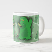 Tasse Géante Pals super de monstre vert (Devant droit)