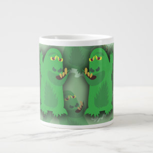 Tasse Géante Pals super de monstre vert