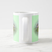 Tasse Géante Panier de fleurs (Dos)