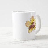 Tasse Géante Pansy jaune (Devant droit)