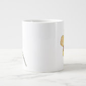 Tasse Géante Pansy jaune (Devant)