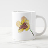 Tasse Géante Pansy jaune (Droite)