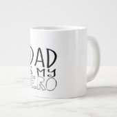 Tasse Géante Papa Superhero (Devant droit)