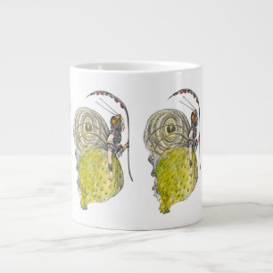 Tasse Géante Papillon de fantaisie mignon vintage Fée avec des
