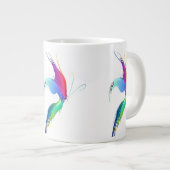Tasse Géante Papillon de peinture Abstrait (Devant droit)
