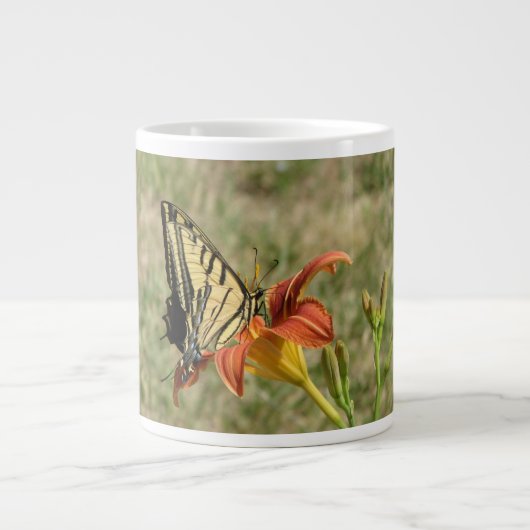Tasse Géante Papillon monarque (Devant)