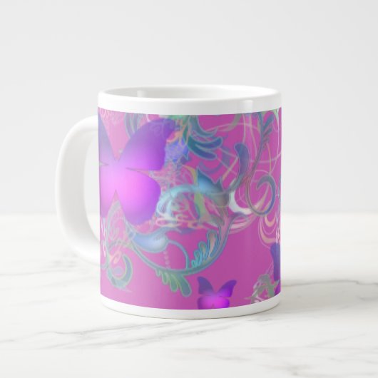 Tasse Géante Papillons (Devant gauche)