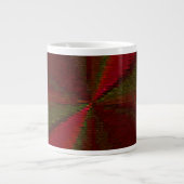 Tasse Géante Patchwork de dégradé circulaire rouge à vert (Devant)