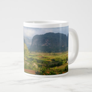 Tasse Géante Paysage de la vallée panoramique, Cuba