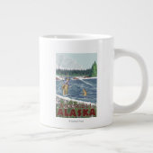 Tasse Géante Pêcheur de vol - Wrangell, Alaska (Droite)