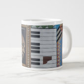 Tasse Géante Peinture murale du mur de Duke Ellington, emblème  (Devant droit)