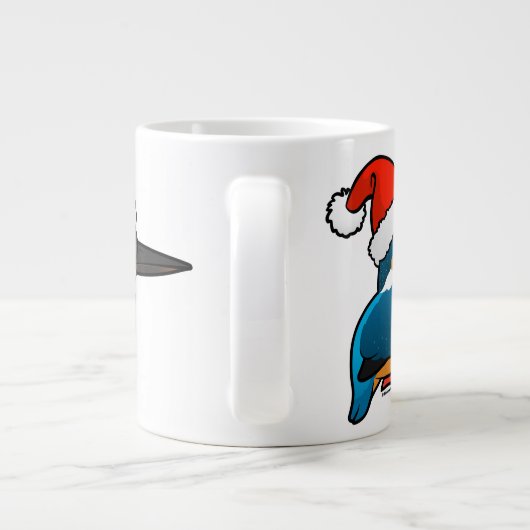 Tasse Géante Père Noël Kingfisher (Dos)