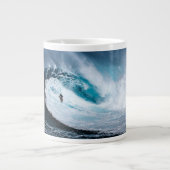 Tasse Géante Personnalisé Surfer Coffee Cup Surf Thème (Devant)