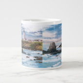 Tasse Géante Phare de point de pigeon (Devant)