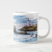 Tasse Géante Phare de point de pigeon (Droite)