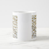 Tasse Géante Photographie de Popcorn Texture (Devant)