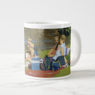 Tasse Géante Pique-nique par la rivière Withypool
