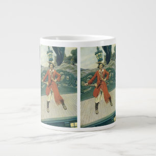 Tasse Géante Pirates d'autrefois, Capitaine Keitt par Howard Py