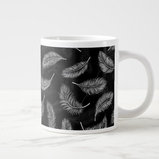 Tasse Géante Plumes blanches (Droite)