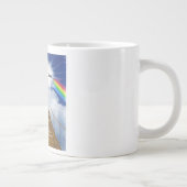 Tasse Géante Poème commémoratif de Rainbow Bridge pour les chie (Droite)