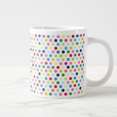 Tasse Géante Pois d'arc-en-ciel (Droite)