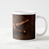 Tasse Géante Pompier - C'est poli de pointer (Droite)