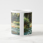 Tasse Géante Pont sur l'étang Nénuphar par Claude Monet (Devant)