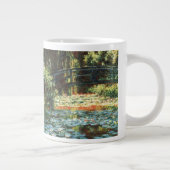 Tasse Géante Pont sur l'étang Nénuphar par Claude Monet (Droite)