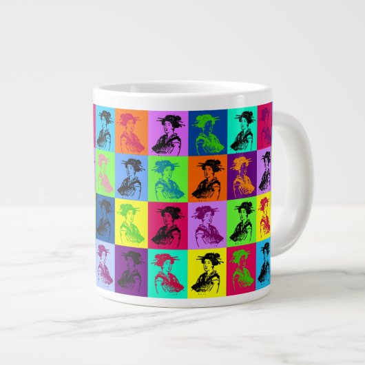 Tasse Géante Pop Geishas (Devant droit)