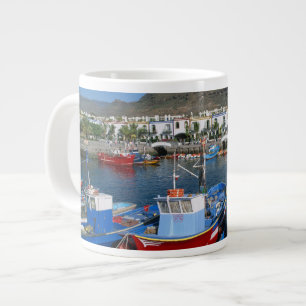 Tasse Géante Port de pêche, Puerto de Mogan, Grande Canarie,