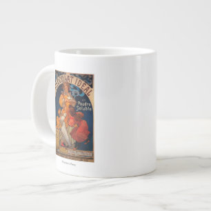 Tasse Géante Poster de l'Europe Vintage idéale pour le chocola