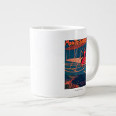 Tasse Géante Poster sportif de l'Aviation (Devant droit)