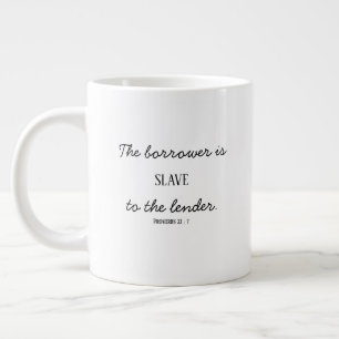 Tasse Géante Proverbes 22:7