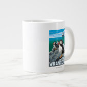 Tasse Géante Puffins & Cruise Ship - Wrangell (Alaska) (Devant droit)